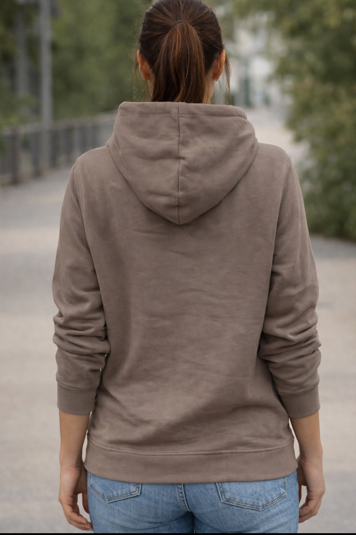 Brown Pullover Hoodie - Image 3
