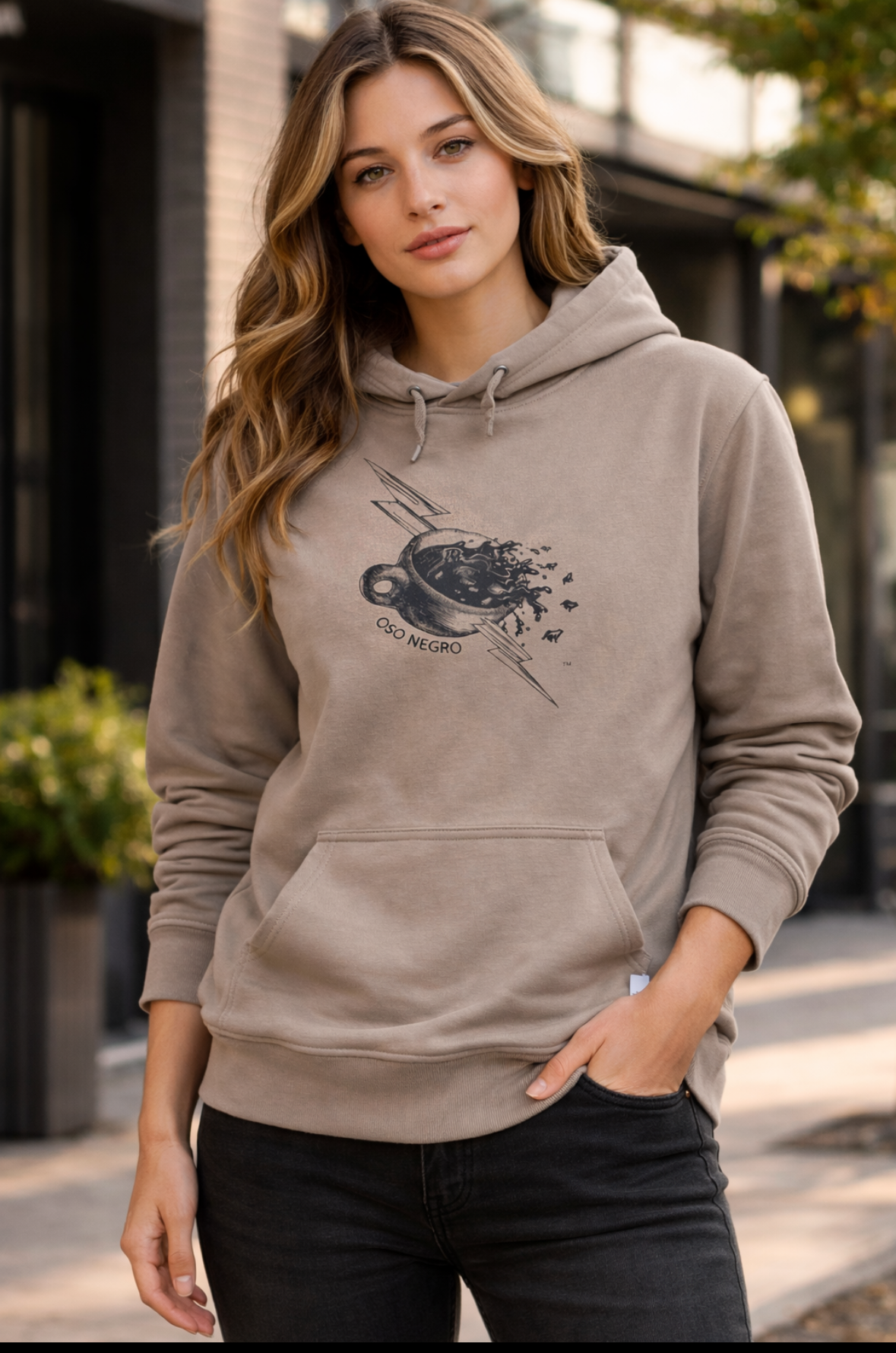 Brown Pullover Hoodie