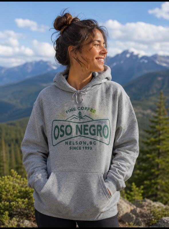 Oso Grey Green hoodie
